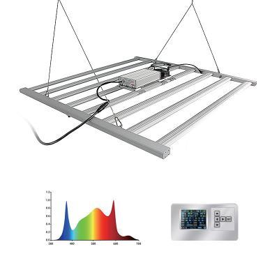 China Seed Starting High Efficiency DLC Listed 640W Foldable Full Spectrum Dimmable LED Grow Lights 301B Grow Light For Indoor Plants for sale