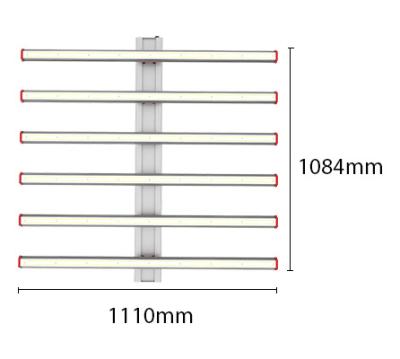 China Seed Starting 400W LED Grow Lights 3x3ft With Sanan2235 Chips MeanWell Driver Dimmable Commercial Grow Light Bar For Indoor Plants Veg Flower for sale