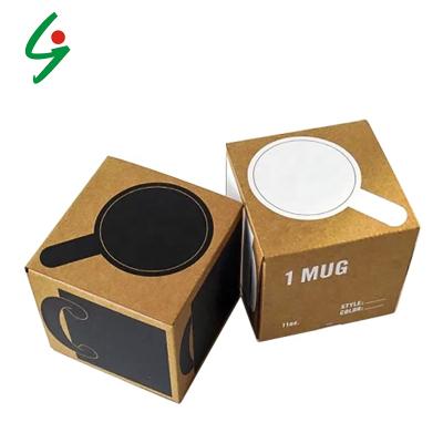 China Custom Packaging Fast Delivery Cardboard Paper Coffee Cup Gift Boxes Recyclable for sale