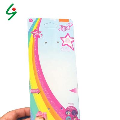 China paper & Cardboard Custom Printing Electronic Products Eye Paper Color Card For Blister Package Card for sale