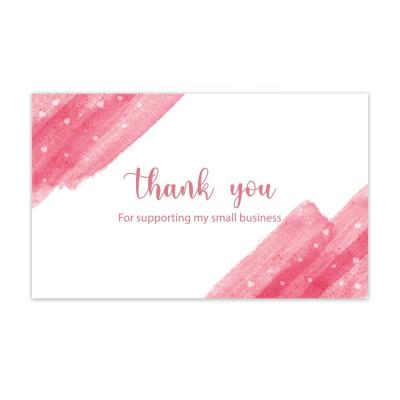 China paper & Foshan Lijia Cardboard Printed Thank You Cards Custom With Logo Business Paper Card Printing Shopping Cards For Small Business for sale