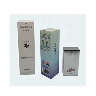 China Recyclable Cleaning Cardboard Skin Care Products Essential Oil Lotion Cream Packaging Box for sale