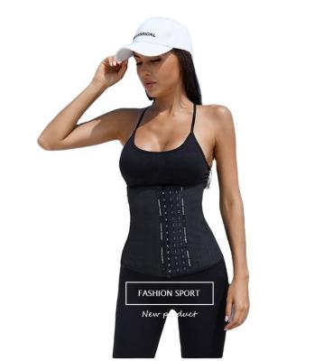 China 2022 ODM&OEM Wholesale Custom Size Yoga Antibacterial Fitness Gym Running Trainer Adjustable Strap Vest Waist Trainer Latex Corset For Women for sale