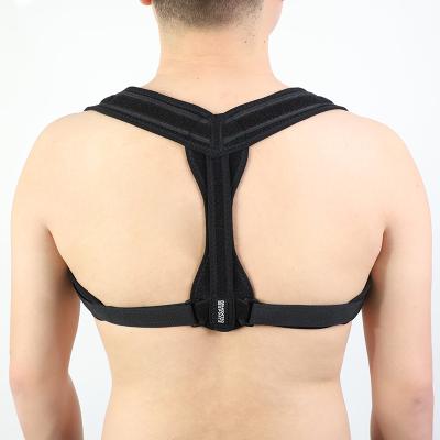 China Hot Selling Sports Support Brace Belt Neoprene Healthy Knitting Posture Corrector Upper Back Corrector for sale