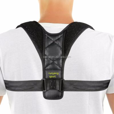 China Adjustable Back Brace Shoulder Posture Corrector Item M0602 Back Posture Corrective Brace Support for sale