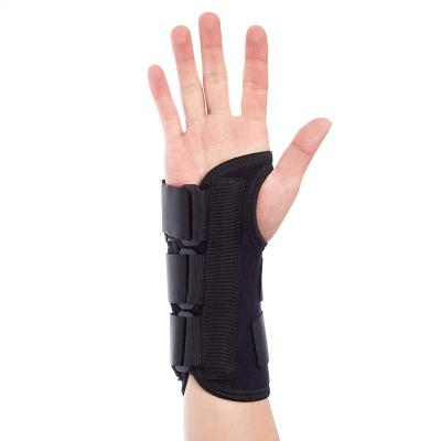 China Wholesale Adult Pain Relief Wrist Brace Neoprene Wrist Support Brace Splint for sale