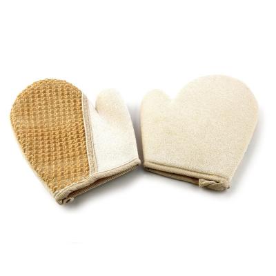 China Long Handle 2022 New Natural ECO Scrub Exfoliating Sisal Bath Gloves for sale