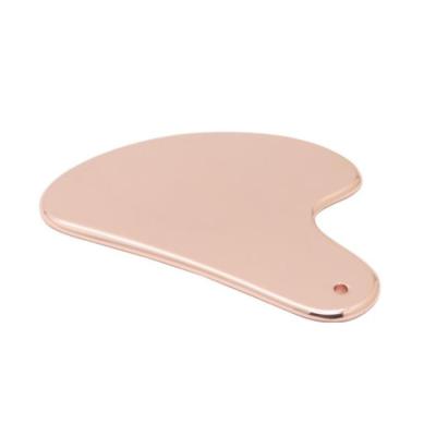 China Blood Vessel Removal Body SPA Massage Tool Stainless Steel Gua Sha Tool With Box Metal Gua Sha for sale