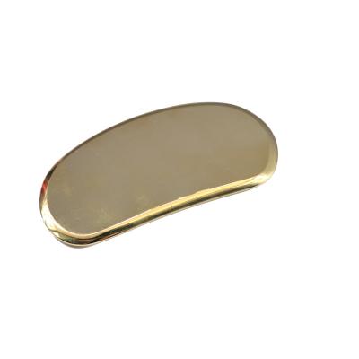 China Metal Body Massage Tool Copper Material Healthy Massage Tool Gua Sha Tool For Fatigue Reduce for sale