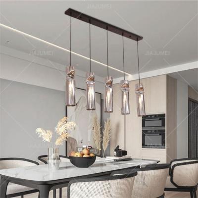 China Length Adjustable Modern Simple E27 Chandeliers Luxury Pendant Lights Dining Room Creative Living Room Home Lighting Chandelier for sale