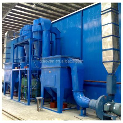 China Critical cleaning/sand blasting part/cabin high quality no sand blasting residue with screw reuse system for sale