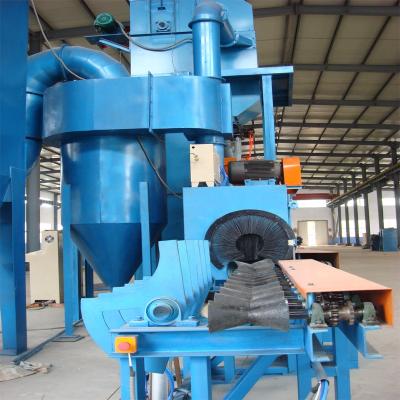 China Building Material Shops Steel Tube Bowl Sand Shot Blasting Cleaning Machine for sale