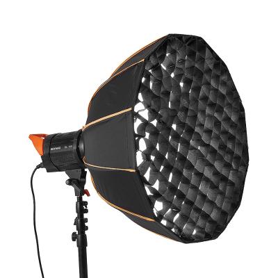 China 2022 best selling universal studio 90CM deep mouth parabolic photography softbox photography kit lighting softbox for sale