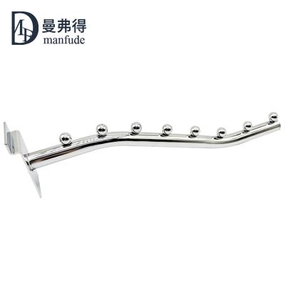 China Shop Merchandise Show S Tube Hooks Slatwall Hook Supermarket Display Racks Metal Hooks 25~40mm for sale