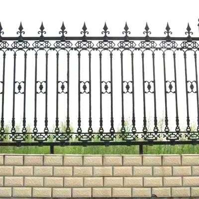 China Industrial Indoor And Outdoor Wrought Iron Railing Stair Fence for sale