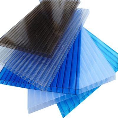 China 4mm 6mm 8mm 10mm 12mm 14mm Modern 16mm Hollow Panel Polycarbonate Sheet For Greenhouse for sale