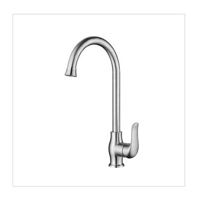 China Modern High Quality Ceramic Faucets Cartridge 304 Stainless Steel Faucets Mixer Water Tap Kitchen Faucet for sale