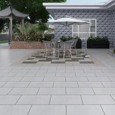 China Hot Sale 18mm Chinese Style Floor Tile 60x90 Non-slip Rough Outdoor Square Porcelain Tile Granite Tile for sale