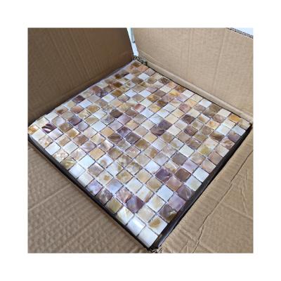 China China Parquet Sea Shell Mosaics Design Floor Tiles Price for sale