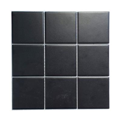 China White Ceramic Parquet Mosaic Slabs, Bathroom Balcony Kitchen Floor Wall Tiles Pool Edge Slab for sale