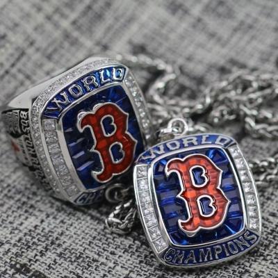 China Custom Casual / Sporting Baseball Championship Charms Pendants Necklace Baseball Championship Rings for sale