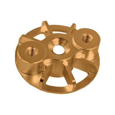 China Custom Aluminum CNC Turned Brass Turning Parts CNC Machining Services for sale