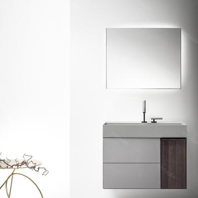 China Modern 24 And 30inches Bathroom Vanity Set With Mirror for sale