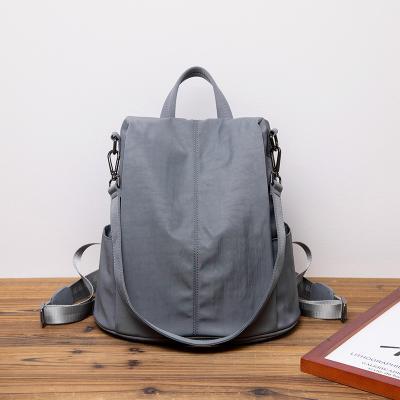 China Oxford High Quality Anti-theft Cloth Fashion Women Backpack Small Capacity Casual Universal Travel Bag Large Capacity Bag for sale