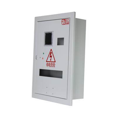 China Convenient E-Abel IP56 Wall Surface Mount Flush Metal Electrical Distribution Box for sale