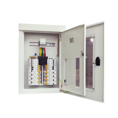 China Convenient Outdoor Load Center 3 Phase Main Circuit Breaker Single Panel 16 ac/dc 100 amp 110v-220v 30 Way Distribution Board for sale