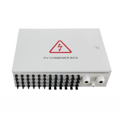 China Convenient Multi Size DC Solar Panel Junction PV Combiner Box For On Grid Solar System for sale