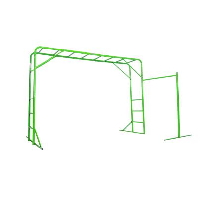 China 2021 New Street Rust Resistant Steel Outdoor Gyms Outdoor Workout Equipment Pull Up Monkey Bar for sale