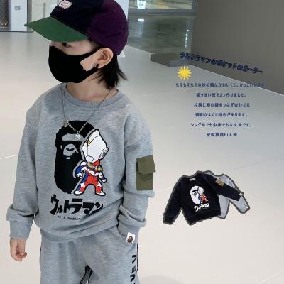 China Kids Autumn/Winter Hoodie Boy's Comic Hero Jacket Boys Casual Style Anti-Shrink Hoodies for sale