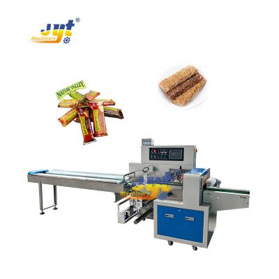 China Universal Hot Selling Sugar Cane Food Granola Bar Flow Packing Machine Seafood Packaging Machine for sale