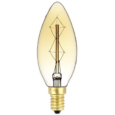 China Edison Bulb C35 Retro Light Bulb 40W Dimmable Classic Decorative Light Bulb Edison Bulb C35 Filament Light E14 for sale