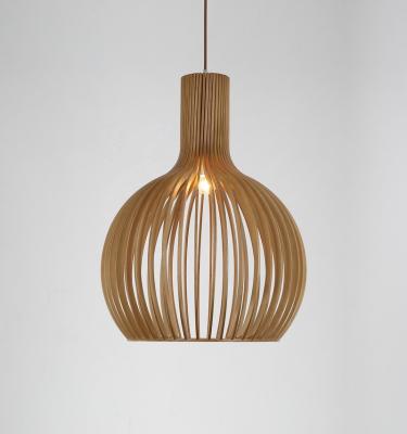 China Wooden Hanging Chandelier/Pendant/Lamp/Office China Modern Handmade Natural Material Light for sale