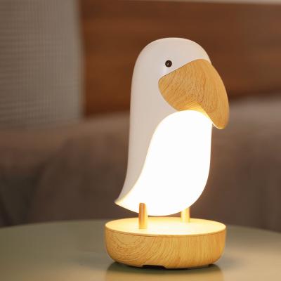 China New-designed rechargeable bedroom bedside table lamp smart bedside led lamp for sale