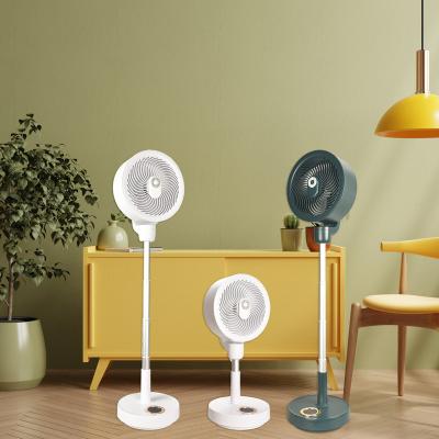 China 220v Desk Fan Telescopic Rechargeable Air Circulator Portable Electric Swing Air Circulator Fan for sale