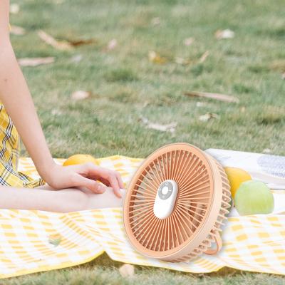 China Small Fan Mini Desktop USB Rechargeable Camping Fan Lightweight Portable Ceiling Fan for sale