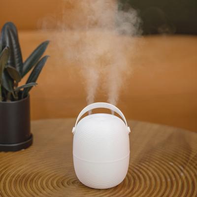 China New Portable Desktop Wholesale ROHS Intelligent Mini Air Humidifier Korean Ultrasonic 500ml Fast Humidification 2022 for sale