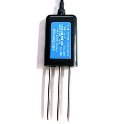 China Soil Temperature Moisture PH Electrical Conductivity Sensors 5-30VDC Power Supply for sale