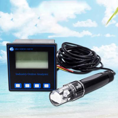 China Water Meter Swimming Pool Online Automatic PH ORP Transmitter PH Probe Sensor Controller for sale