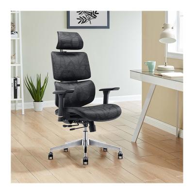 China (Height)Adjustable High Quality Ergonomic Executive Commercial Office Chairs With Headrest for sale