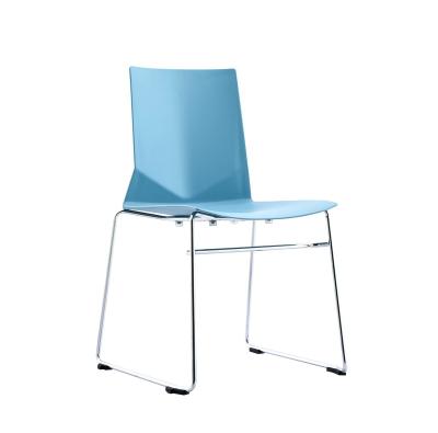 China Removable Wholesale Commercial Stackable Office Chair Plastic Task Cover Chairs for sale