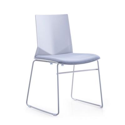 China Stacking Wholesale Comfortable Plastic Modern Chair Visitor Meeting Dining Leisure Chair for sale