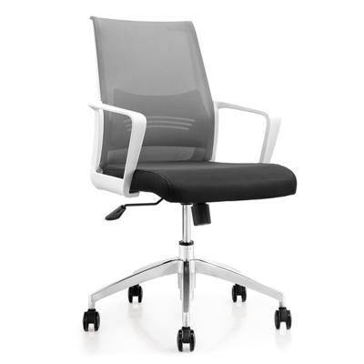 China Executive Modern Black Cheap Mesh Chair Meeting Room Training Computer Office Staff Ergonomic Chair for sale