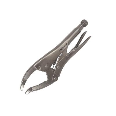 China Professional Crimping Jaw Locking Pliers Carbon Steel CRV Material OEM Factory To Open Wider for sale