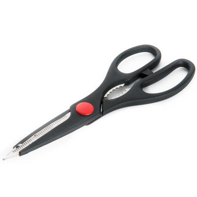 China Household Universal Fabric Cutting Shear Profession Tailor Zigzag Cutting Sewing Scissors for sale