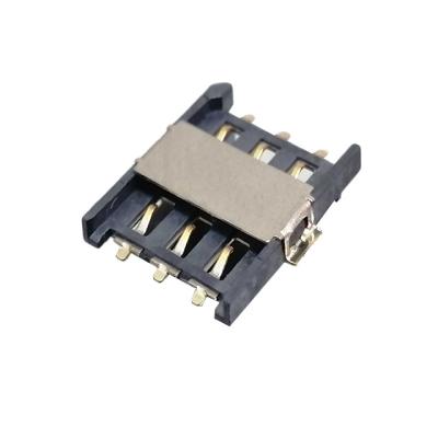 China audio & High quality C-S406140A1-1 factory supply visual nano sim card connector for sale