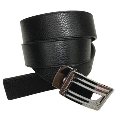 China Italian full grain leather Custom-made leather belt for men double sided leather belts for sale